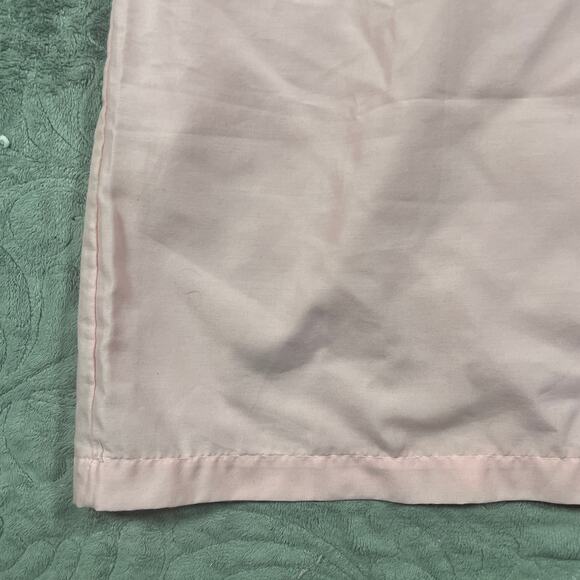 Vintage 1960s Nightgown Philmaid Lace Floral Embroidery Pink Medium Grandmacore - Picture 5 of 8